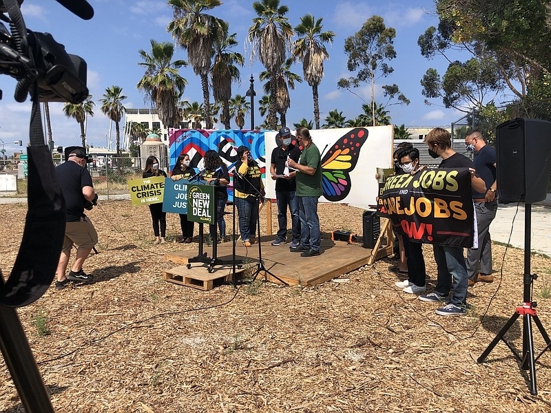San Diego Climate Advocates Push For Green New Deal