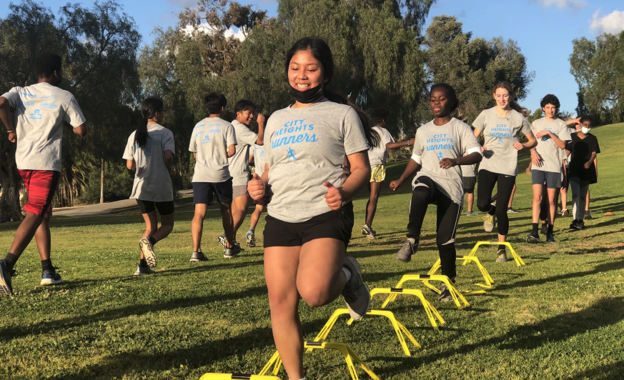 Running club fundraises for low-income students in City Heights, prepares for weekend 5K race